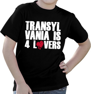 Transylvania Is For Lovers Kids T-Shirt