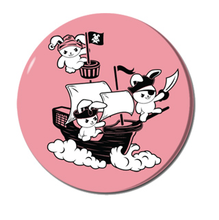 Pirate Bunnies Magnet