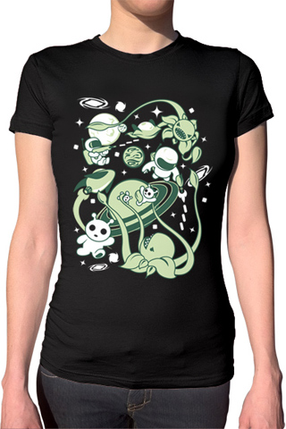 Space War Ladies T-Shirt