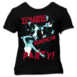 Zombie Dance Party Infant Lap T-Shirt