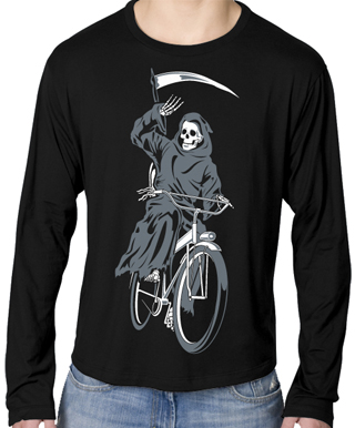 Death Takes A Holiday Mens Long Sleeve T-Shirt