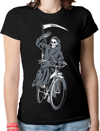Death Takes A Holiday Ladies Organic T-Shirt