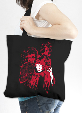 Star Crossed Lovers Tote Bag