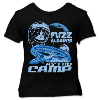 Fuzz Aldrin's Astro Camp Infant Lap T-Shirt