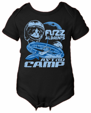 Fuzz Aldrin's Astro Camp Infant Bodysuit