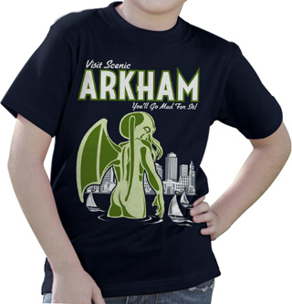 Visit Scenic Arkham Kids T-Shirt