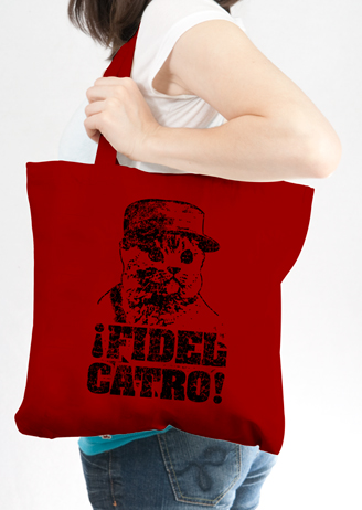 Fidel Catro Tote Bag