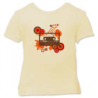 Urban Mixtape - Orange Ink Infant Lap T-Shirt