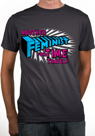 Another Feminist For Time Travel Mens Organic T-Shirt