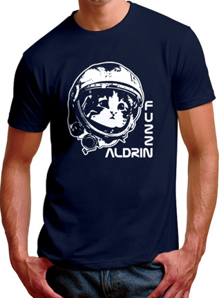 Fuzz Aldrin Mens T-Shirt