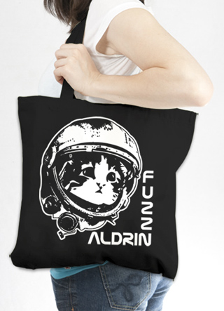 Fuzz Aldrin Tote Bag