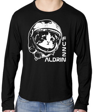Fuzz Aldrin Mens Long Sleeve T-Shirt