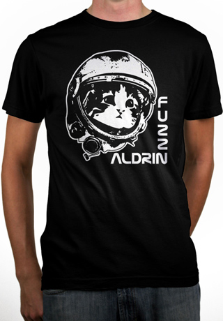 Fuzz Aldrin Mens Organic T-Shirt