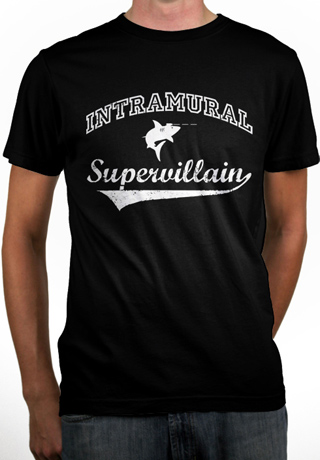 Intramural Supervillain Mens Organic T-Shirt