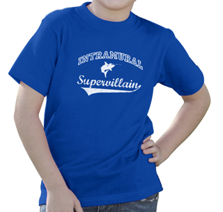 Intramural Supervillain Kids T-Shirt