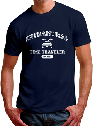 Intramural Time Traveler Mens T-Shirt