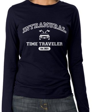 Intramural Time Traveler Ladies Long Sleeve T-Shirt