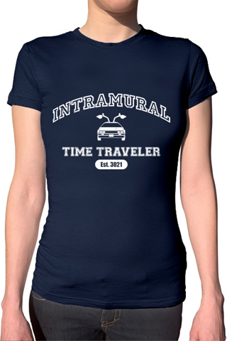 Intramural Time Traveler Ladies T-Shirt