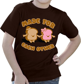 Peanut Butter & Jelly Lovers Kids T-Shirt