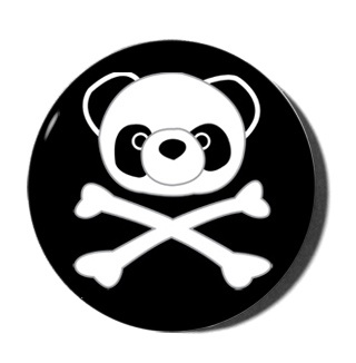 Pirate Panda Magnet