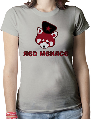 The Red Menace Ladies Organic T-Shirt