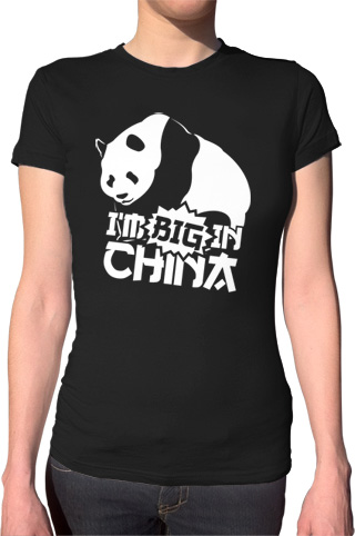 Ex-Boyfriend  	 :: I'm Big In China Panda T-Shirt