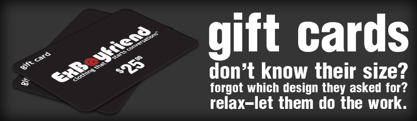Give a T-Shirt Gift Card
