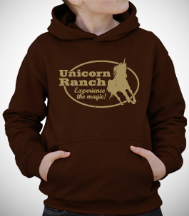 Unicorn Ranch Kids Hoodie