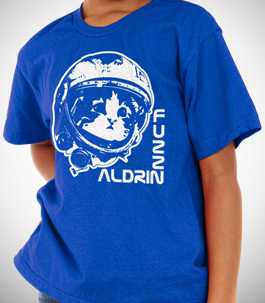 Fuzz Aldrin Kids T-Shirt 