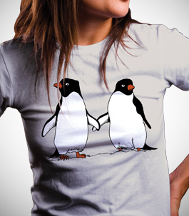 Ladies Penguin Lovers T-Shirt 