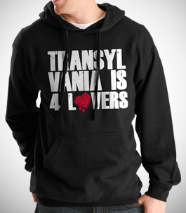 Transylvania Is For Lovers Mens Hoodie