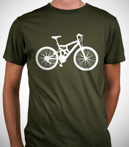Bike Love Mens Organic T-shirt
