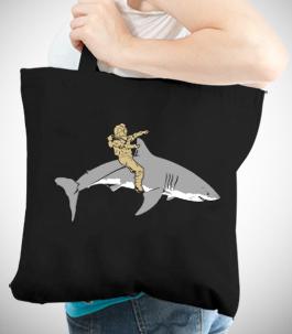 Luchador Tote Bag